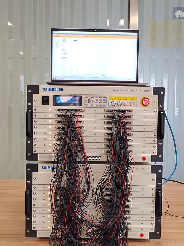 Apparatuur voor het testen van draadharnassen