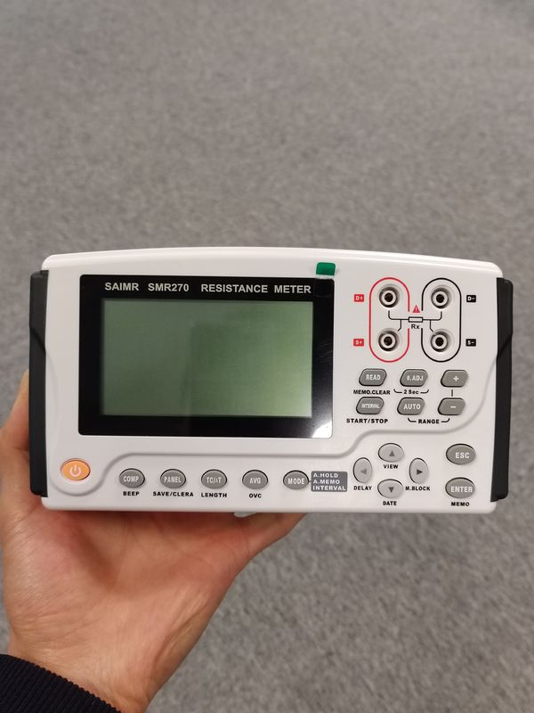 4VA Handheld Battery Tester Battery Resistance Tester Met USB / EXPORT Interface Voor Battery Testing