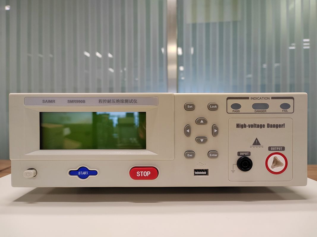 7.5kg Draagbare Hipot Tester Isolatie Hipot Voltage Tester Met Arc Detection Functie 1-9 Level