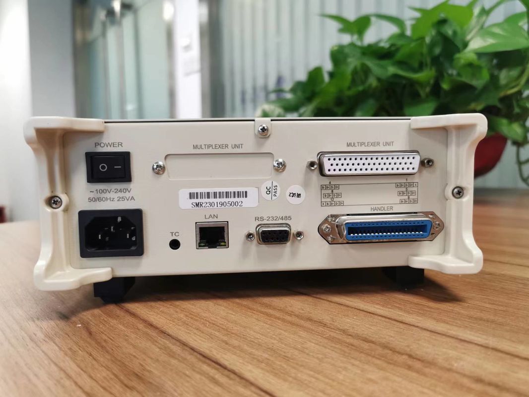 LAN-interface gelijkstroomweerstandstester voor snelle en nauwkeurige resultaten 325*215*96,5 mm