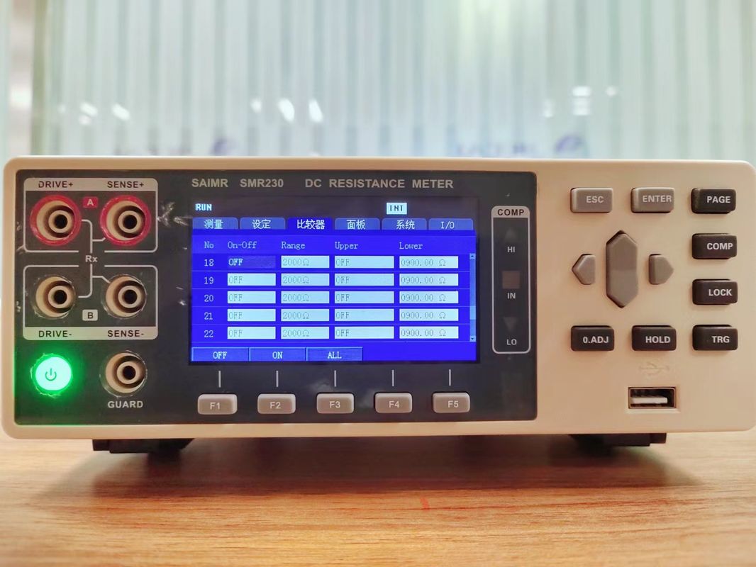 Hoogspanningsisolatie tester DC-laagweerstandstester met LAN-interface
